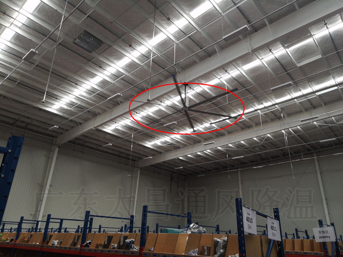 廠房車間安裝大型工業(yè)大風(fēng)扇效果如何？