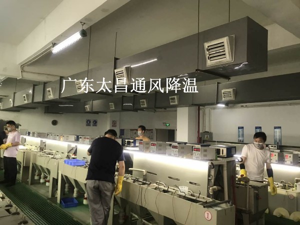 電鍍廠降溫用環(huán)?？照{(diào)解決方案